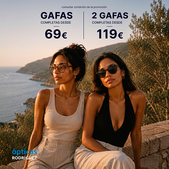 Estrena tus gafas desde 69€
